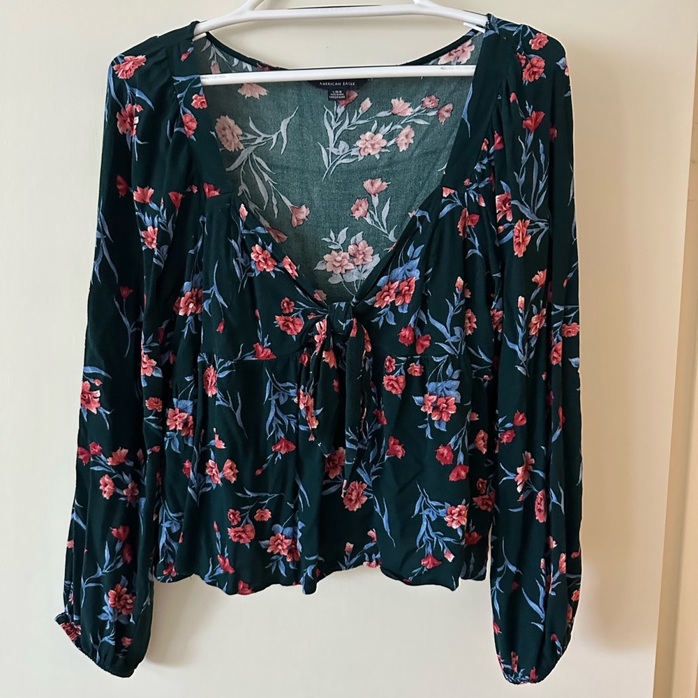 AEO babydoll top